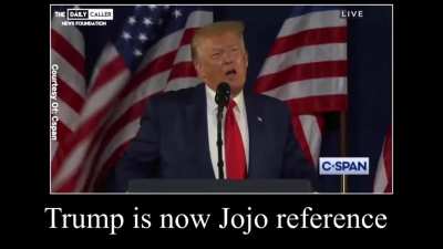 Trump stand