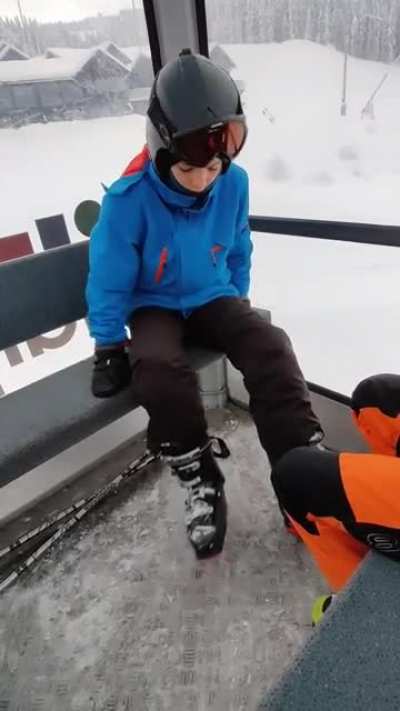 My cousin found an interesting way to play 20th Century Fox intro in Hafjell