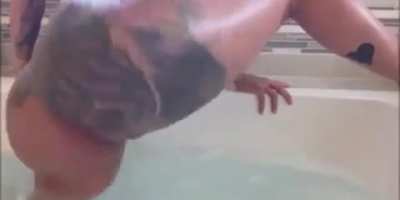 Splash splash big ol’ ass