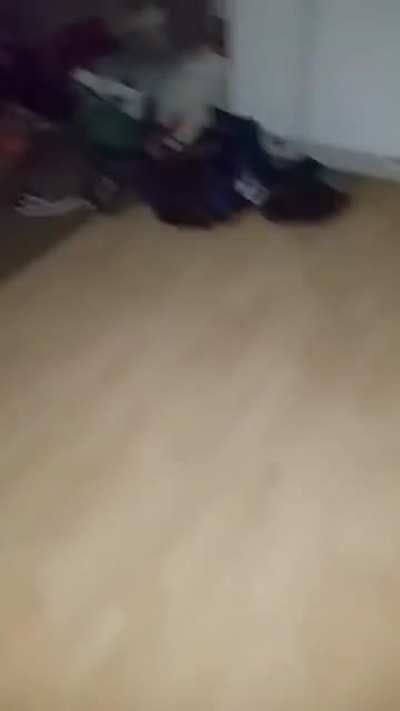 We had socks on, so no homo