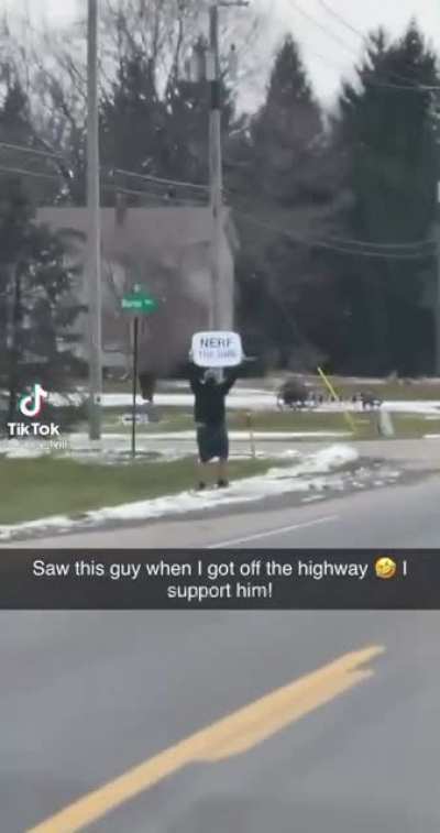 Nerf it some more. 🤣