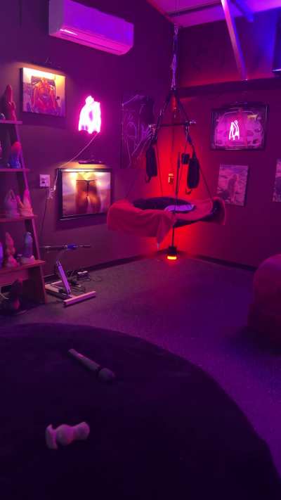 Did some re-arranging in our sex dungeon. What do you think?