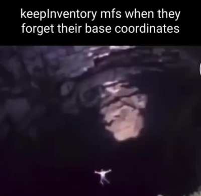 Literally every Minecraft player in existence…