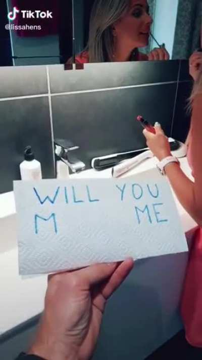 Please say yes
