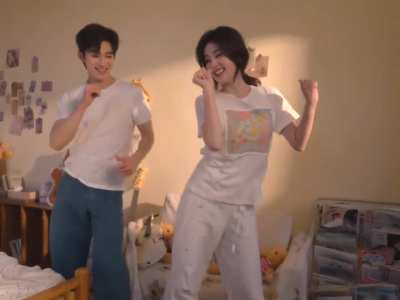 Happy Valentines Day from Bai Lu and Wang Xingyue💕