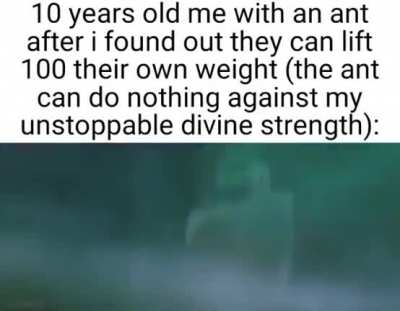 You are strong. But not enough
