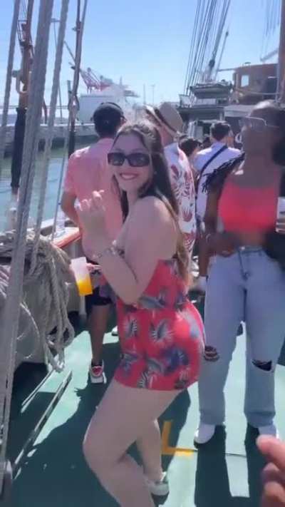 Some booty shaking