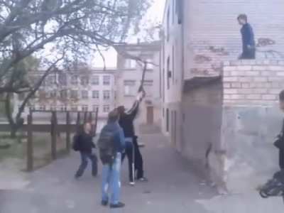 Saving a backpack