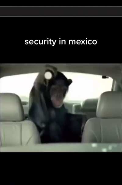 Tranquilo Juan la seguridad de Mexico es la mejor….