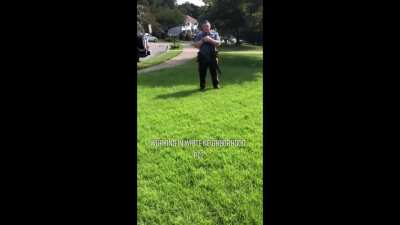 Officer With A Suppressed Ar15 Orders Black Locksmith Working In White Neighborhood to Stop Recording, Man Asserts His Right to Film