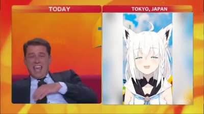 Fubuki's first time on US television