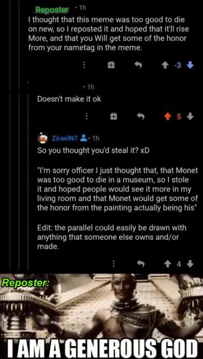There are NO reposters, only marketing executives.