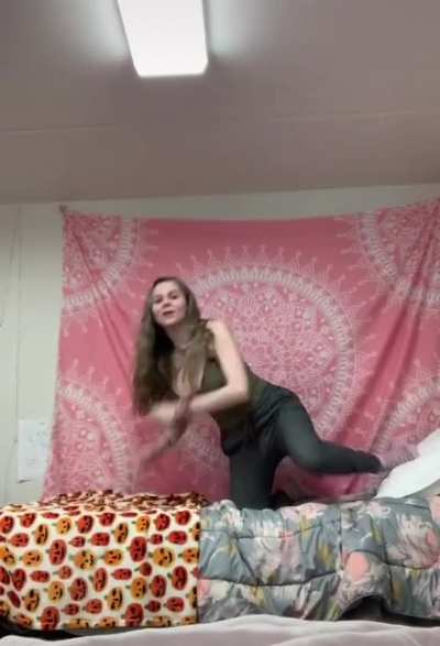 Big Boob Bed Bounce