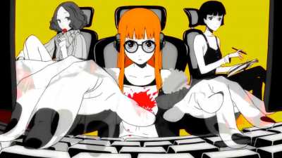 O look its P5 in the style of P4 with the theme of P3