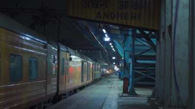 Late Night Railfanning Mumbai