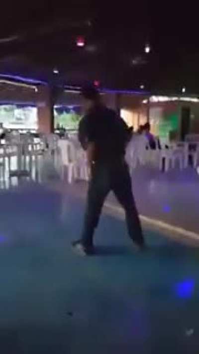 I guess he really likes that song