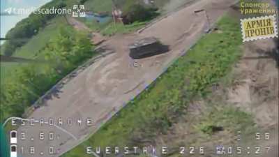 FPV DRONE - ANOTHER RUSSIAN VAN TARGETTED