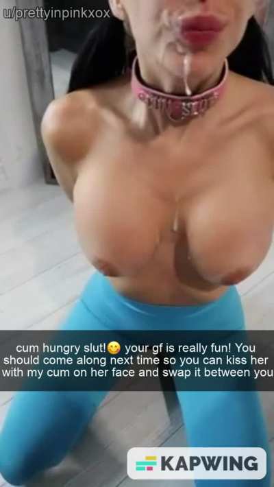 Looks like the new bull likes your gf and wants to involve you aswell