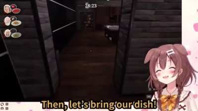 Japanese chef attempts to cook for their guests