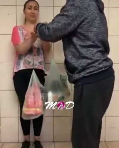 Holding bags