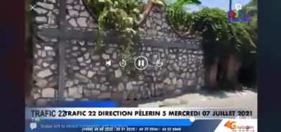 Mercenaries hiding near the home of recently assassinated Haitian President Jovenel Moise