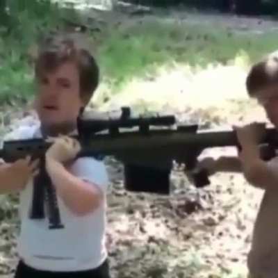 Give little men big guns