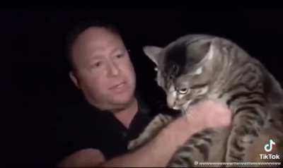 If anyone is wondering what Alex Jones has been up to lately