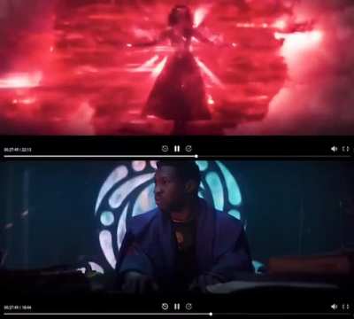 When Wanda becomes the Scarlet Witch, that's when 