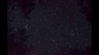 Went camping just to witness this.