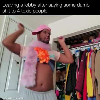 Lets fucking get outta here
