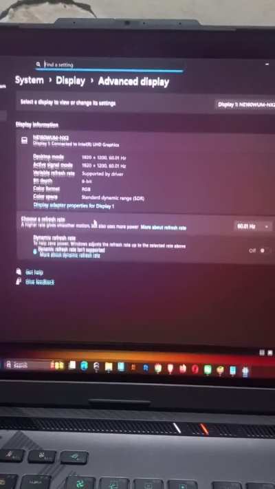 laptop screen jumping so much...