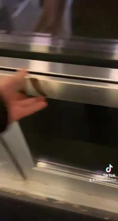 Funny handicapped door