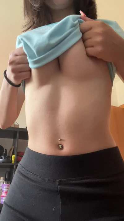 They say that the bigger the tits, stronger the dick