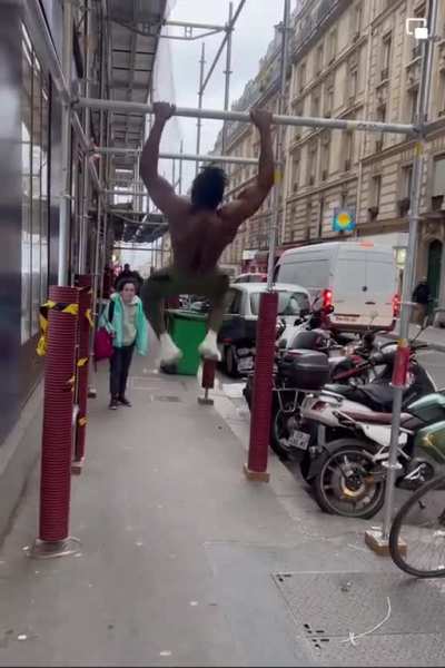 F**k pedestrians and f**k your child, I’m training