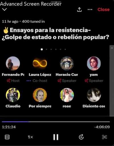 Espacios peronistas en X donde se juntan a discutir rebelión popular y golpes de estado