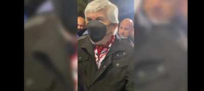 Hugo Moyano insulto a un hincha