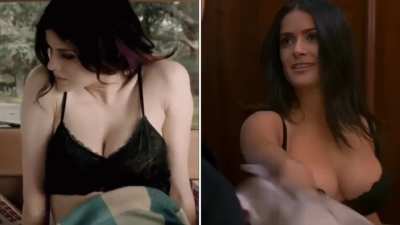 Alexandra Daddario or Salma Hayek