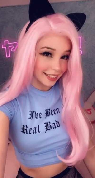 Belle Delphine finally announced her porn with a titty gift 🔥
