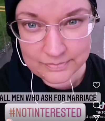 All men, leave her alone