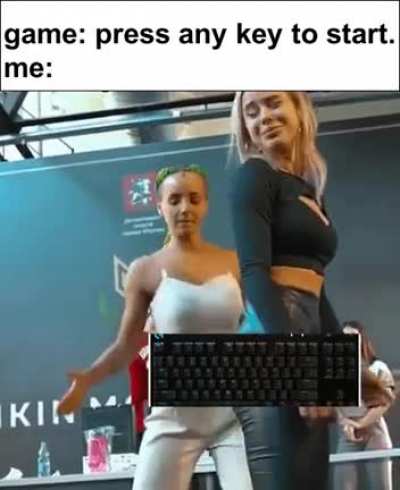 just start the game bruh!