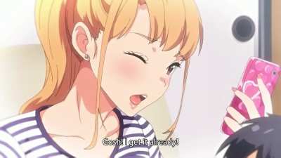 Feeding from Aika milky boobs