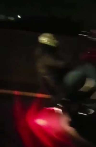 Showing of the bike