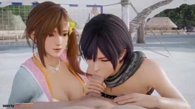 Nagisa & Misaki Blowjob (Dead or Alive)