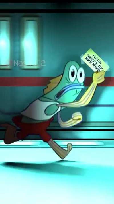 Spongebob Squarepants meets Among us