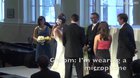 Soon to be wife confesses she just took a big dump before walking down aisle only to realize her soon to be husband had a mic on for her confession.