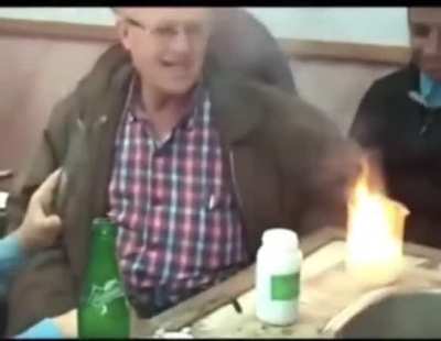 let's do a Flaming Moe's guys, ... what could go wrong?