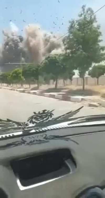 Israeli strike on Tehran today at 11AM