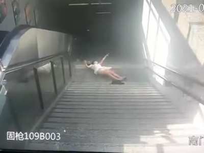 That shoe is all the way down