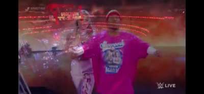 I saw this on Raw.