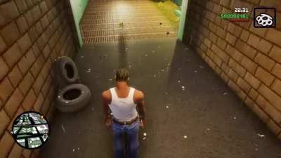 Big Smokes garage, This is just lazy.